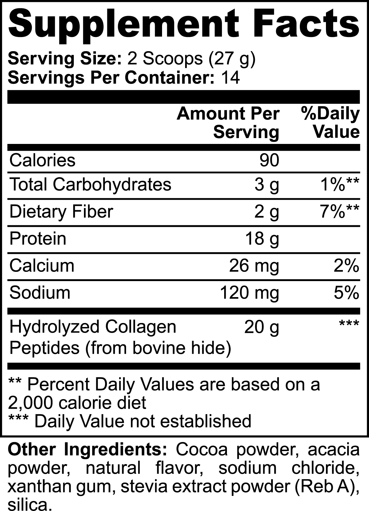 Collagen Peptides+ (Chocolate)