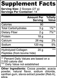 Collagen Peptides+ (Chocolate)